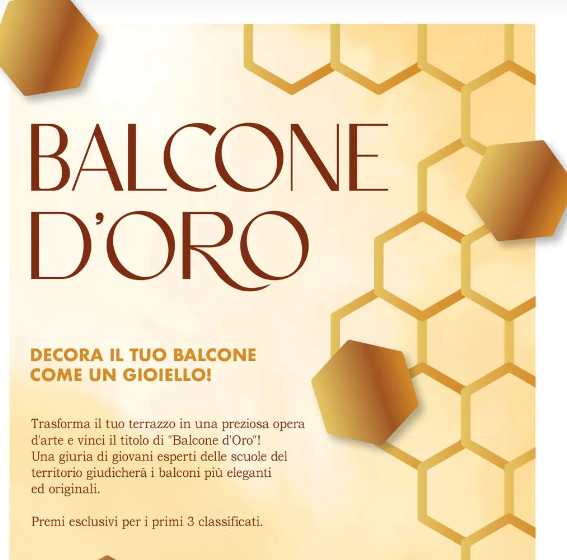 Concorso “Balcone d’Oro” ideato dall’Istituto Comprensivo Paolo e Rita Borsellino